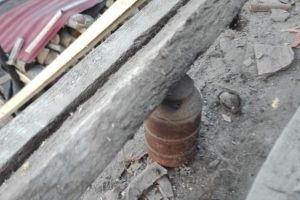 Muniţie neexplodadă, descoperită în podul unei case din Praid