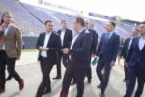 VIDEO. Timişoara va avea un stadion nou, pe locaţia actualului „Dan Păltinişanu”! Ministrul Dezvoltării Regionale promite o arenă modernă, cu banii CNI