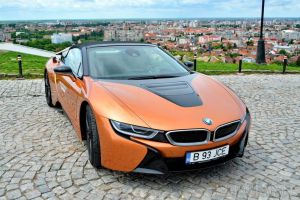 Test drive de excepţie la Oradea: BMW i8 Roadster, „diavolul” hybrid (FOTO)