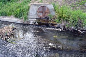 Ape de rahat: Pârâurile Peţa şi Adona sunt pline cu fecale şi alte resturi menajere, scurse din reţeaua de canalizare pluvială a Oradiei (FOTO)