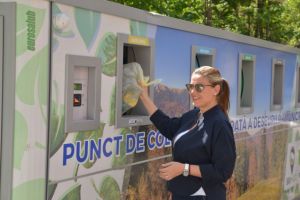 A doua staţie automatizată de depozitare a deşeurilor reciclabile, deschisă în cartierul Scriitorilor