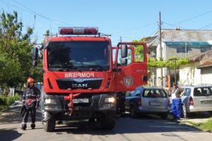 O teava de gaz sparta in Constanta. Intervin pompierii! 