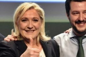 În Franţa, ca şi în Italia, naţionaliştii conduc  în sondaje