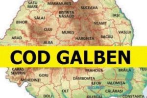 Alertă meteo! Cod galben, vremea rea se întoarce