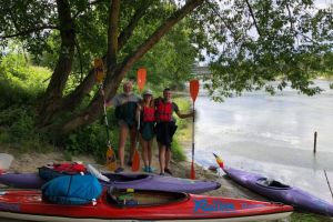 Participantii la Cursa de caiac Canal Dunare - Marea Neagra isi vor instala maine tabara la Cernavoda