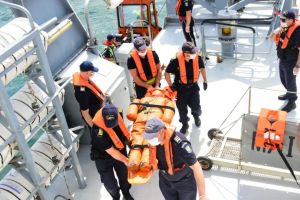 Exercitiu pentru stoparea imigratiei ilegale la Marea Neagra (galerie foto)