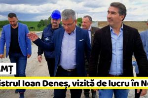 NEAMȚ: Ministrul Apelor şi Ionel Arsene au vizitat „cea mai mare investiţie hidrotehnică din ultimii 30 de ani în Neamţ” (FOTO-VIDEO)