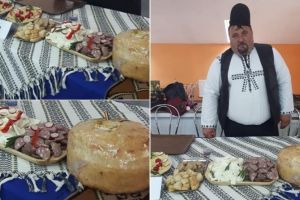 FOTO: Un cioban din Alba a dus bunătăţi tradiţionale din Ardeal, în inima Vienei
