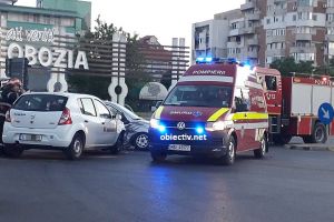 Accident rutier în Slobozia, intersecţia „Paradis”