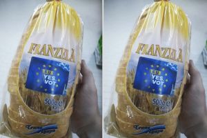 FOTO Cel mai mare producător de pâine din Sibiu, îndeamnă oamenii să meargă la vot