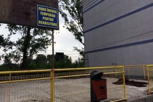 FOTO: Locurile de joacă din Focşani sunt încă la stadiul de desene pe hârtie