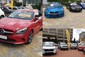 Târg auto în Piaţa Milea! „Merţanul”, de patru ori mai ieftin decât BMW-ul