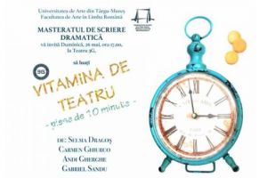 4 piese de 10 minute, prezentare scenică la Teatru 3G