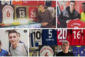 Tânăr din Deta cunoscut în Catalunia pentru colecţia sa de tricouri cu fotbalişti