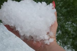 Dezastru in judetul Tulcea! Grindina a facut ravagii in Niculitel si Isaccea (galerie foto) 