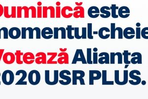 Alianţa 2020 USR PLUS îţi dă 3 motive să o votezi duminică, 26 mai