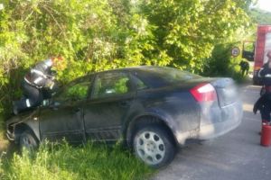 A făcut accident şi a fugit!