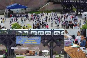 FOTO, VIDEO. ”Împreună pentru copii” – acţiune umanitară pentru strângerea de fonduri necesare achiziţionării unui aparat de analize medicale care va fi oferit Secţiei de Pediatrie a Spitalului Judeţean Alba