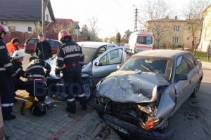 Accident in Ploiesti, lin intersectia strazilor Udriste Nasturel si Rosiori