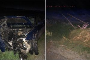 Grav accident rutier, in aceasta noapte, in judetul Constanta. O masina si un atelaj s-au facut praf. O victima