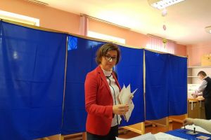 Reprezentanta PLUS, primul politician din Bihor care a votat duminică