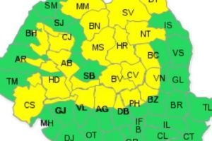 Cod galben de fenomene severe! Natura se dezlănţuie în mai multe judeţe