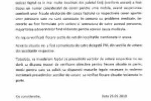 PNL Dolj sesizează o tentativa de fraudă prin intermediul urnei mobile
