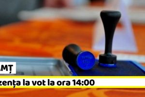 NEAMȚ: Alegeri Europarlamentare şi Referendum 2019 – Prezenţa la vot la ora 14:00