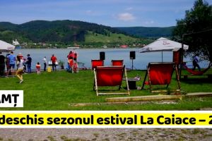 NEAMȚ: S-a deschis sezonul estival La Caiace – 2019. Vezi programul şi preţurile (VIDEO)