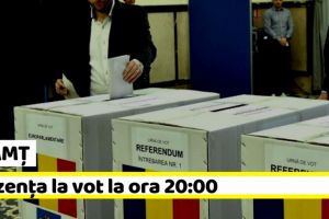 NEAMȚ: Alegeri Europarlamentare şi Referendum 2019 – Prezenţa la vot la ora 20:00