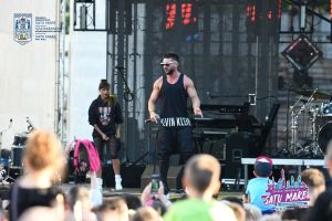 FOTO/VIDEO. Dorian Popa a făcut show la Zilele Oraşului Satu Mare