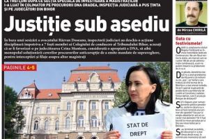 Nu rataţi noul BIHOREANUL tipărit! Inspecţia Judiciară a luat în colimator 7 judecători din conducerea Tribunalului Bihor