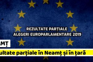 NEAMȚ: Rezultate parţiale alegeri europarlamentare 2019 în Neamţ şi la nivel naţional