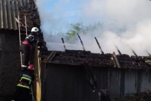Incendiu violent in judetul Tulcea. Pompierii au intervenit la Beidaud. Ce s-a intamplat (galerie foto)