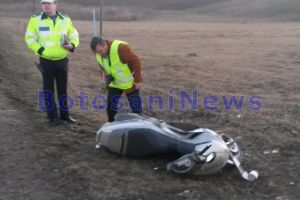 Accident! Tânăr rănit după ce a fost aruncat de pe un moped
