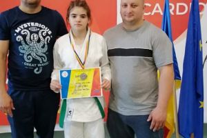 Bogdan Laura Alesia, judoka legitimată la CS Unirea Alba Iulia, locul 2 în Finala Campionatului Naţional U15
