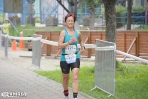 FOTO: Atleta Iulia Ghinga, originară din Ocna Mureş, campioană naţională la Ultramaraton!