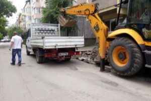 Baia Mare: Mai multe tronsoane pietonale au intrat in reabilitare (GALERIE FOTO)