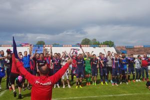 Imagini inedite de la promovarea Chindiei în Liga 1!