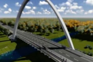 Un nou pod în Mioveni