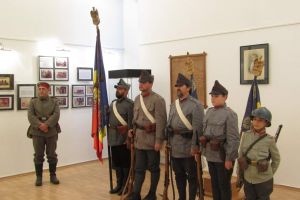 TÂRGOVIȘTE: Prima reconstituire istorică cu militari din timpul Primului Război Mondial