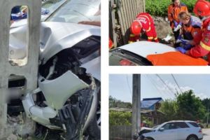 Femeie STRIVITĂ de maşină la Valea Iaşului!