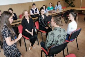 Practică pentru interviul de angajare oferită de Stefanini studenţilor de la UMFST