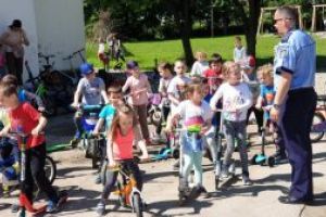 Activităţi preventive la o grădiniţă din Sfântu Gheorghe