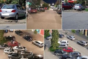 FOTO/ȘTIREA TA: Spaţiul verde, locul de parcare preferat în Alba Iulia din comoditate sau poate din necesitate