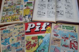 Benzi desenate celebre expuse la Biblioteca ASTRA