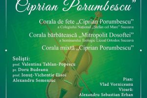 Concert Coral Extraordinar ”In memoriam Ciprian Porumbescu”, susţinut de trei coruri sucevene