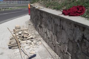 Lucrari de reabilitare la Poarta 1 de acces in Portul Constanta