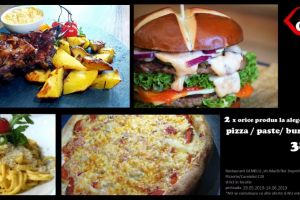 Oferte speciale la restaurantele Gemelli. Cele mai apetisante preparate, în porţie dublă