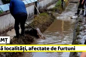 NEAMȚ: Nouă localităţi afectate de furtuni (FOTO)